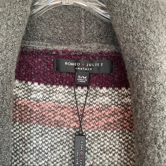 Romeo & Juliet Couture fringed cardigan SIZE S/M - Picture 3 of 8